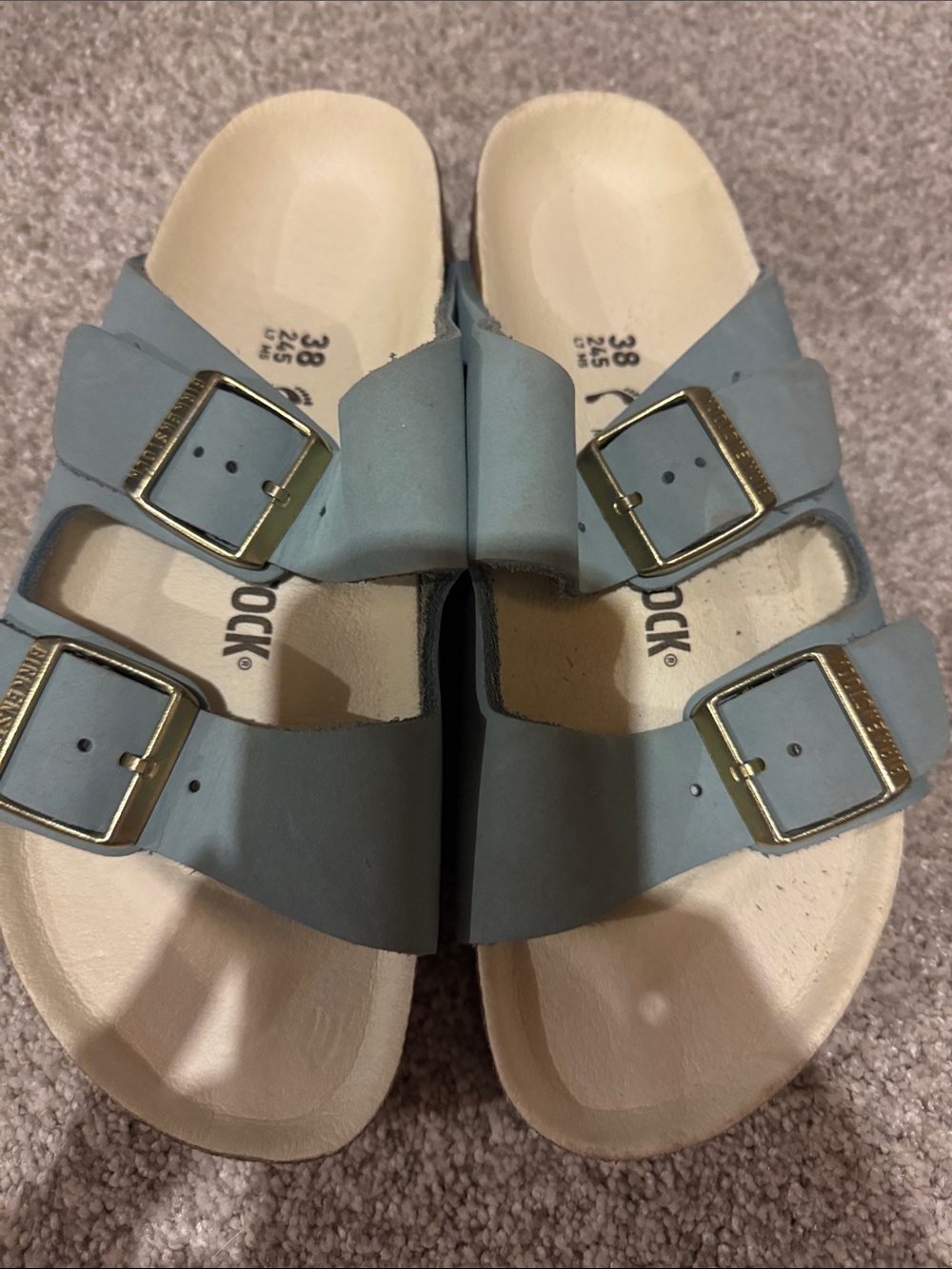 Birkenstock big buckle sandal